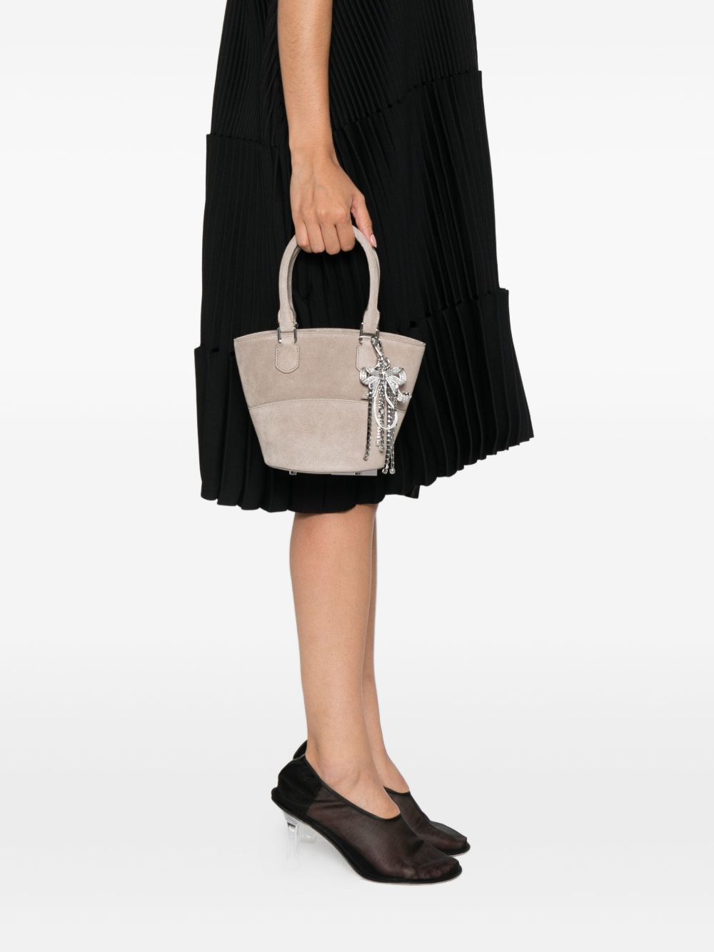 Self-Portrait SUEDE TOTE BAG Size ONE SIZE - 4 Thumbnail