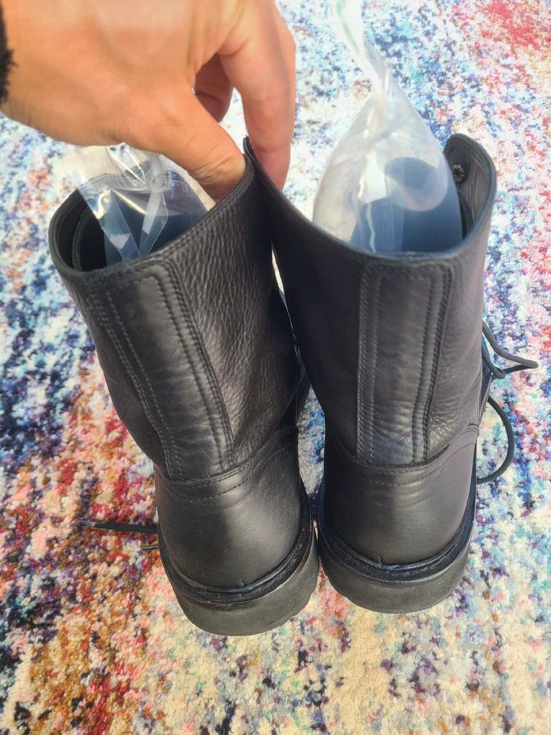 Ann Demeulemeester Ann Demeulemeester Men's Leather Lace-Up Boots Size US 10 / EU 43 - 5 Thumbnail