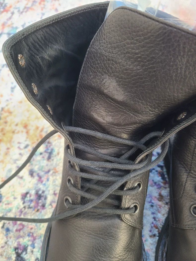 Ann Demeulemeester Ann Demeulemeester Men's Leather Lace-Up Boots Size US 10 / EU 43 - 9 Thumbnail