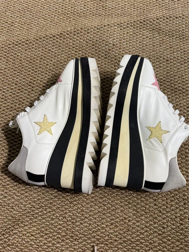 Celine Stella McCartney Star Detailed Thick Sole Shoes Size US 5 / IT 35 - 6 Thumbnail