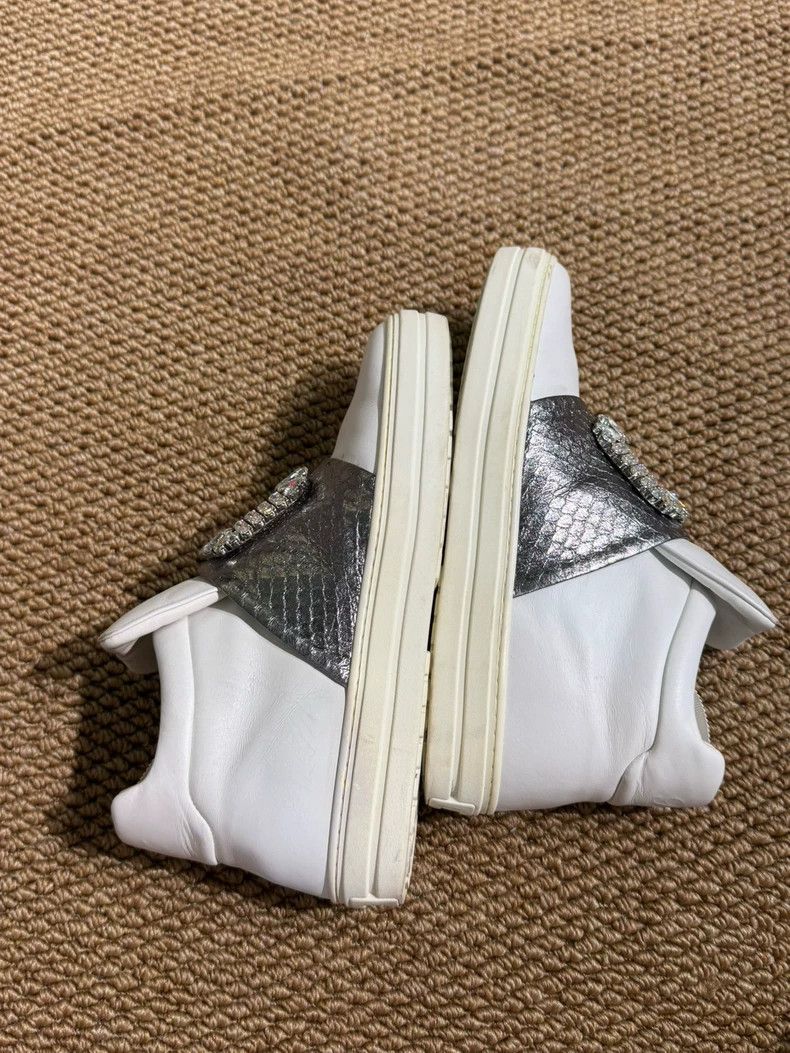 Roger Vivier Roger Vivier White High-Top Sneakers Size US 6 / IT 36 - 8 Thumbnail