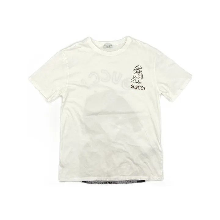 Gucci Gucci Children's Dog Print Short Sleeve T-Shirt Size US L / EU 52-54 / 3 - 2 Thumbnail