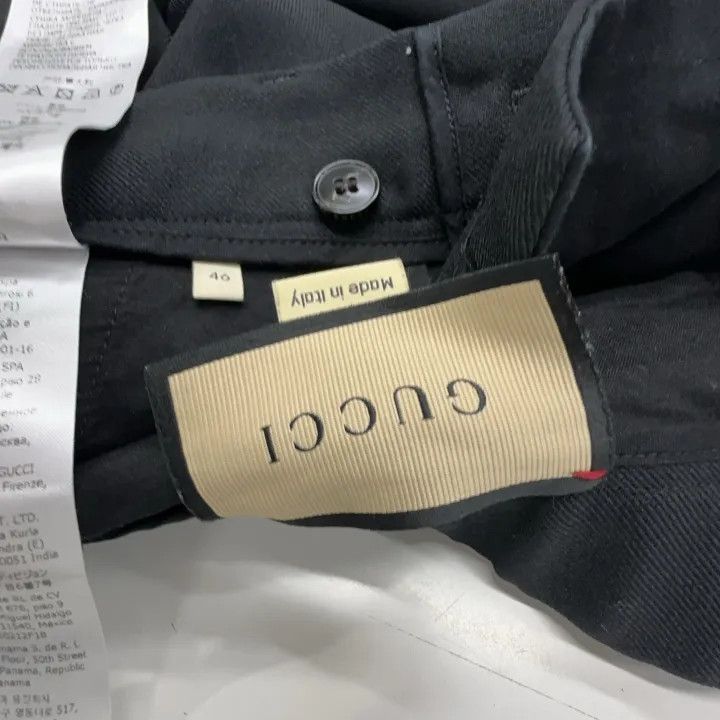 Gucci Gucci SS23 Black Casual Tapered Pants Size US 44 / EU 60 - 6 Thumbnail