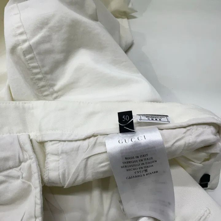 Gucci Gucci White Straight-Leg Denim Pants Size US 44 / EU 60 - 5 Thumbnail
