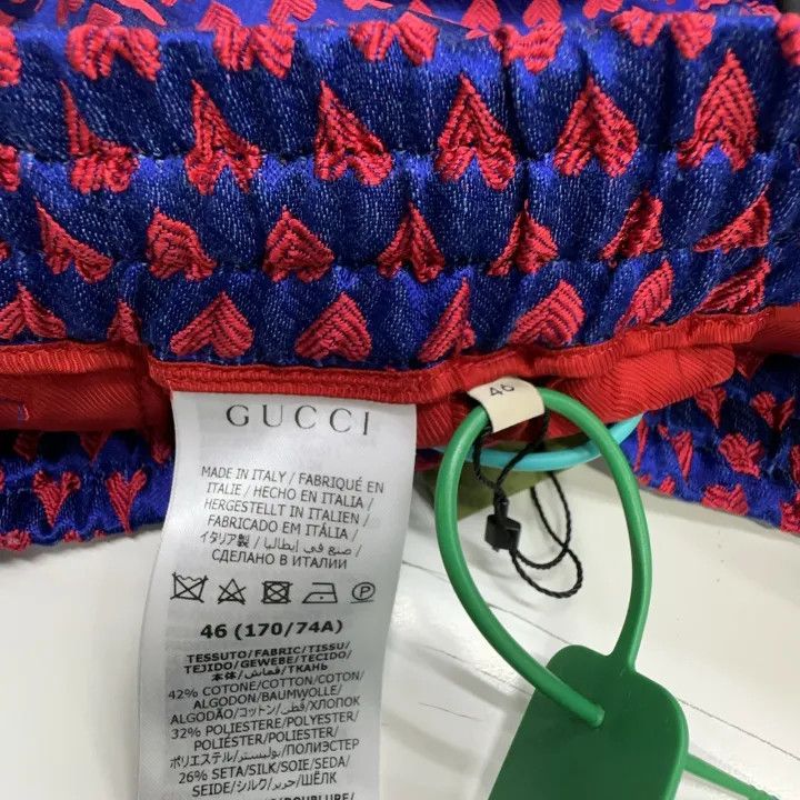 Gucci Gucci Valentine's Day Heart Pattern Casual Shorts Size US 44 / EU 60 - 2 Thumbnail