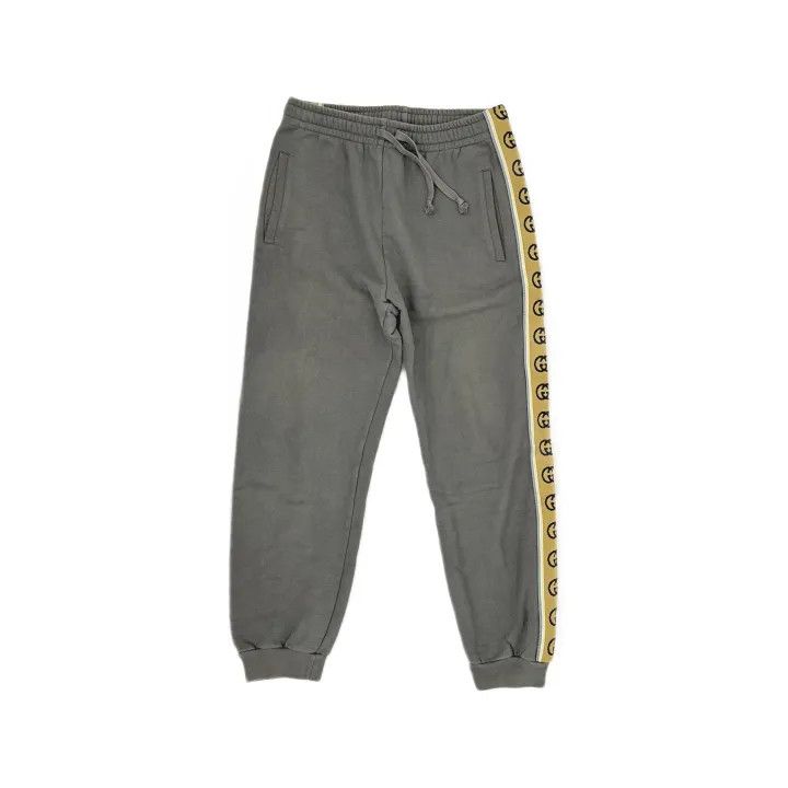 Gucci Gucci Gray Knitted Jogger Pants with Side Pockets Size US 30 / EU 46 - 2 Thumbnail