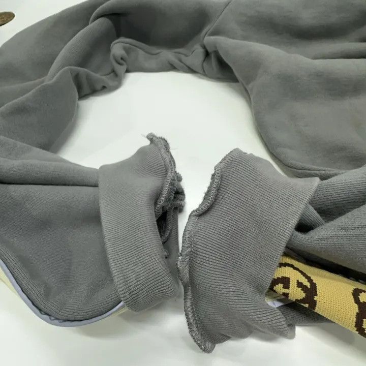 Gucci Gucci Gray Knitted Jogger Pants with Side Pockets Size US 30 / EU 46 - 8 Thumbnail