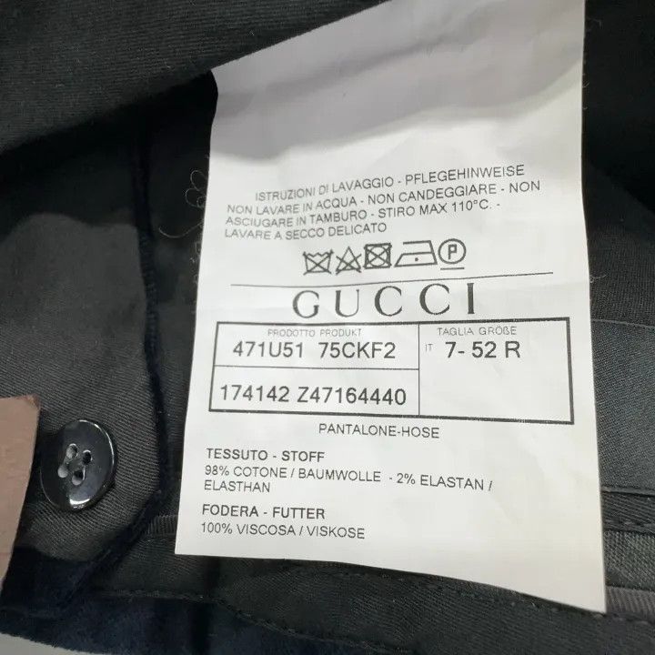 Gucci Gucci Casual Solid Velvet Straight Pants Size US 44 / EU 60 - 4 Thumbnail
