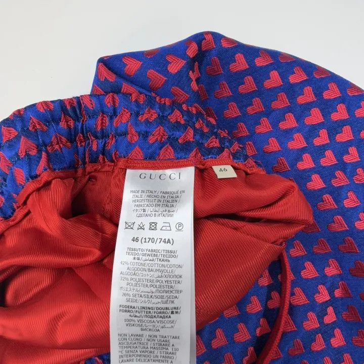 Gucci Gucci Valentine's Heart Pattern Casual Shorts Size US 44 / EU 60 - 2 Thumbnail