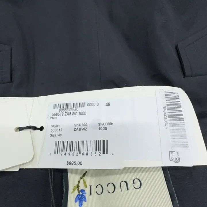 Gucci Gucci Black High-Waisted Casual Pants Size US 44 / EU 60 - 4 Thumbnail