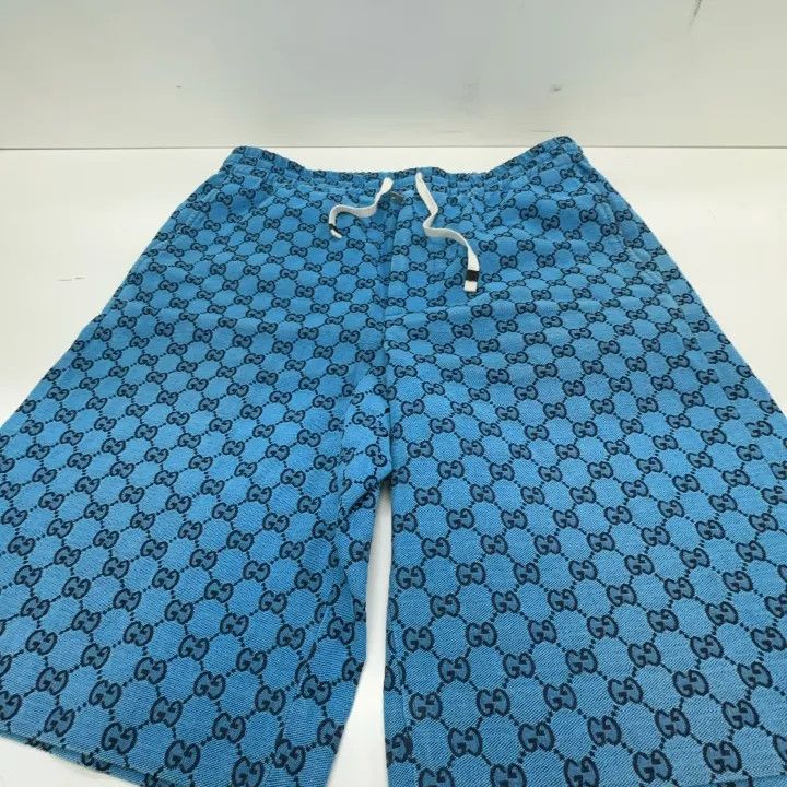 Gucci Gucci Multicolor Double G Printed Canvas Shorts Size US 44 / EU 60 - 8 Thumbnail