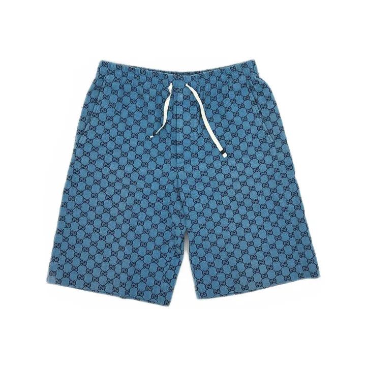 Gucci Gucci Multicolor Double G Printed Canvas Shorts Size US 44 / EU 60 - 2 Thumbnail