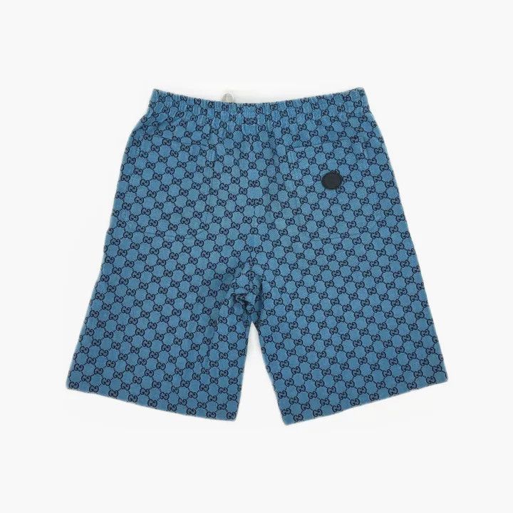 Gucci Gucci Multicolor Double G Printed Canvas Shorts Size US 44 / EU 60 - 3 Thumbnail