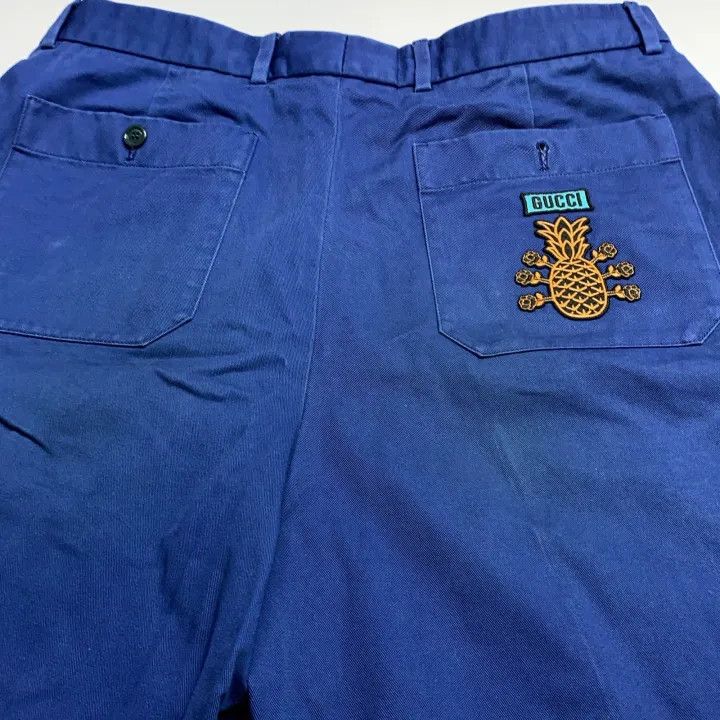 Gucci Gucci Pineapple Embroidery Button Casual Shorts Size US 44 / EU 60 - 7 Thumbnail