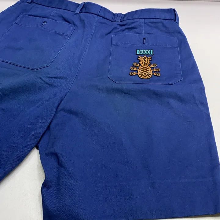Gucci Gucci Pineapple Embroidery Button Casual Shorts Size US 44 / EU 60 - 13 Thumbnail