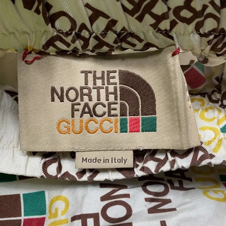 Gucci The North Face x Gucci Logo Print Shorts Size US 44 / EU 60 - 2 Thumbnail