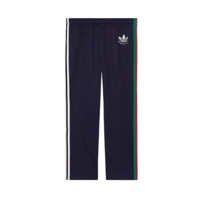 Gucci Gucci x Adidas Original Logo Embroidered Pants Size US 30 / EU 46 - 2 Thumbnail