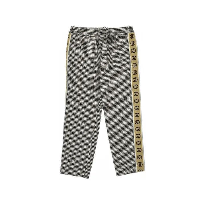 Gucci Gucci Black Houndstooth Casual Pants for Men Size US 44 / EU 60 - 2 Thumbnail