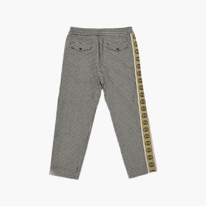 Gucci Gucci Black Houndstooth Casual Pants for Men Size US 44 / EU 60 - 3 Thumbnail