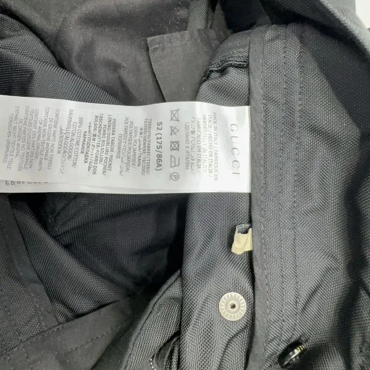 Gucci Gucci FW22 Black Casual Pants with Button Details Size US 44 / EU 60 - 5 Thumbnail