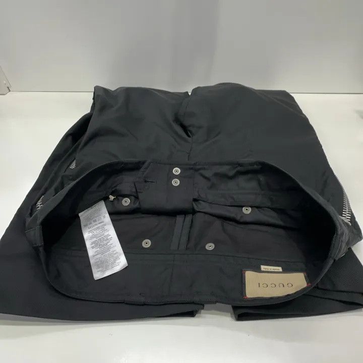 Gucci Gucci FW22 Black Casual Pants with Button Details Size US 44 / EU 60 - 7 Thumbnail