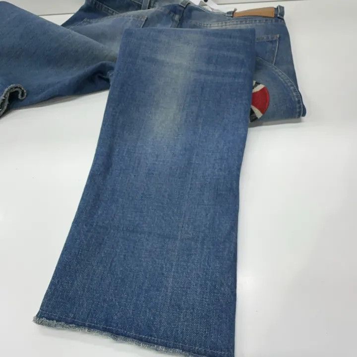 Gucci Gucci Blue Snake Flower Print Denim Pants Size 24" / US 00 / IT 34 - 11 Thumbnail