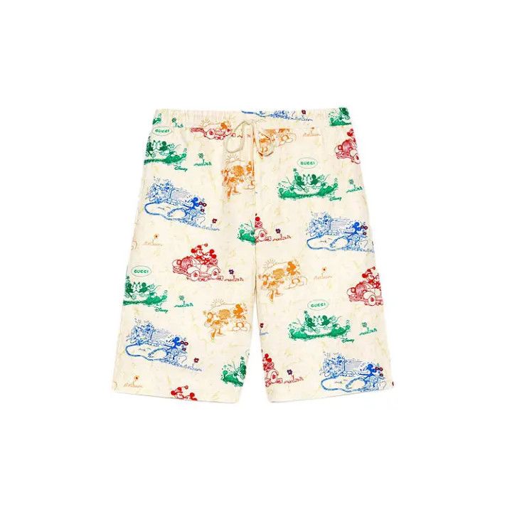 Gucci Gucci Letter Logo Pattern Casual Shorts Size US 30 / EU 46 - 2 Thumbnail