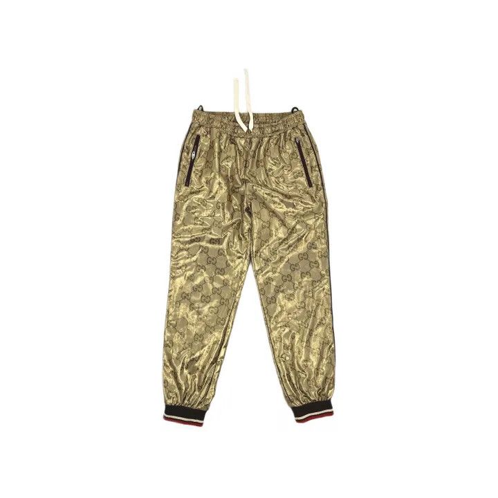 Gucci Gucci SS23 Yellow Drawstring Cuffed Pants Size US 30 / EU 46 - 2 Thumbnail