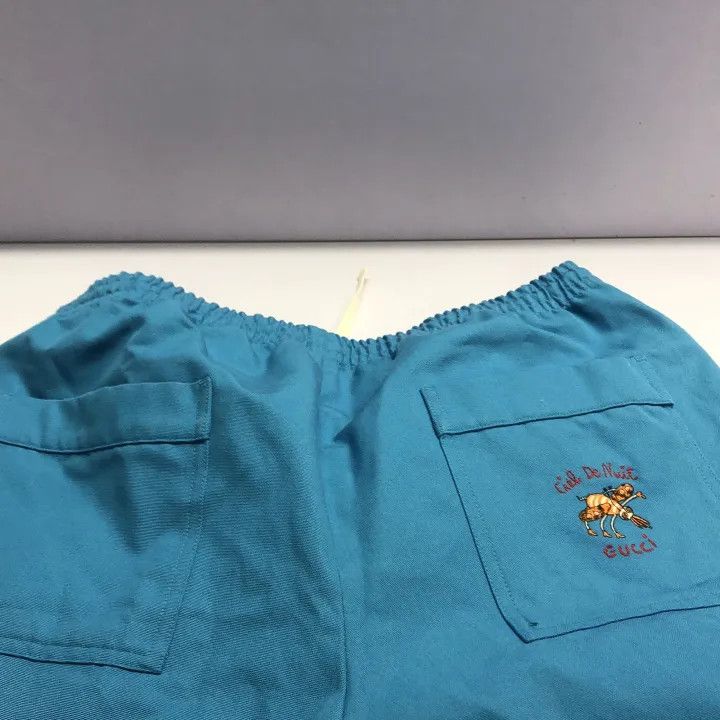 Gucci GUCCI SS21 Animal Embroidery Cotton Shorts Size US 44 / EU 60 - 8 Thumbnail