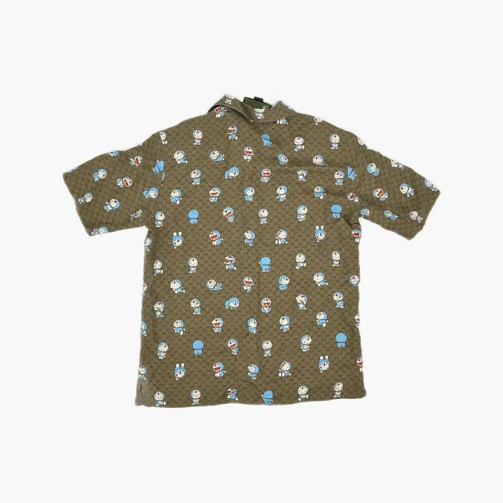 Gucci Gucci Doraemon Printed Short Sleeve Shirt Size US M / EU 48-50 / 2 - 3 Thumbnail