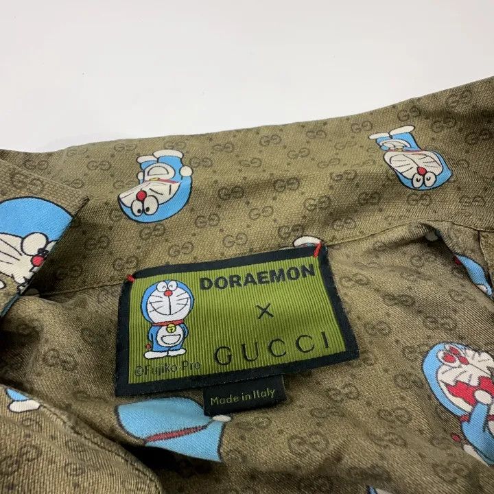 Gucci Gucci Doraemon Printed Short Sleeve Shirt Size US M / EU 48-50 / 2 - 6 Thumbnail