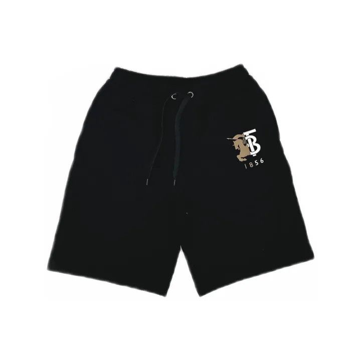 Burberry Burberry Black Casual Logo Print Shorts Size US 30 / EU 46 - 2 Thumbnail