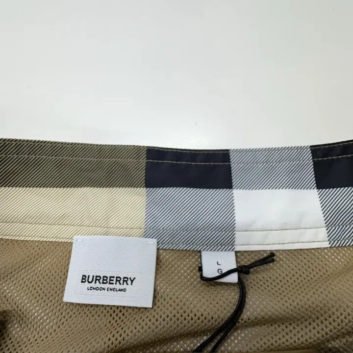 Burberry Burberry Checked Swim Shorts in Khaki Size US 30 / EU 46 - 2 Thumbnail