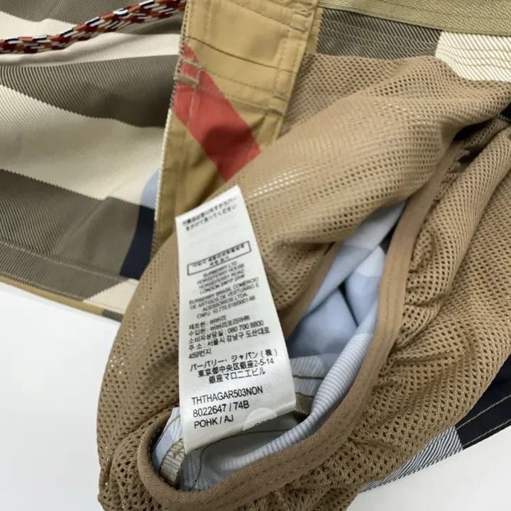 Burberry Burberry Checked Swim Shorts in Khaki Size US 30 / EU 46 - 4 Thumbnail