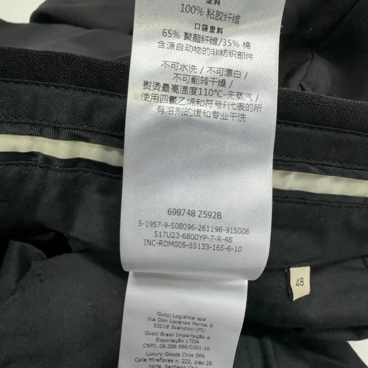Gucci Gucci Love Parade Black Relaxed Pants Size US 44 / EU 60 - 6 Thumbnail
