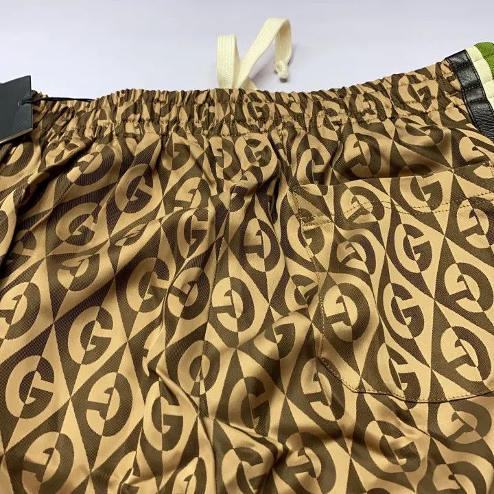Gucci Gucci Brown Logo Print Jogger Pants Size US 32 / EU 48 - 6 Thumbnail
