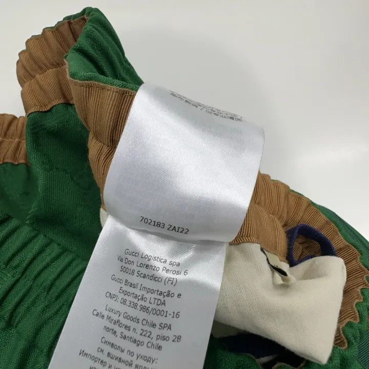 Gucci GUCCI Striped Casual Trousers in Green Size US 44 / EU 60 - 4 Thumbnail