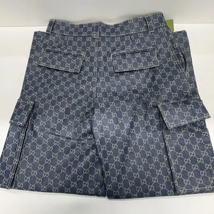 Gucci Gucci Blue Double G Print Denim Pants Size US 44 / EU 60 - 11 Thumbnail