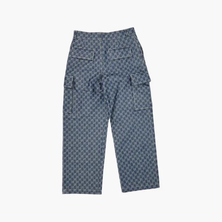 Gucci Gucci Blue Double G Print Denim Pants Size US 44 / EU 60 - 3 Thumbnail