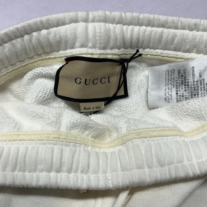 Gucci Gucci Men's Knitted Jogger Pants in Ivory Size US 30 / EU 46 - 9 Thumbnail