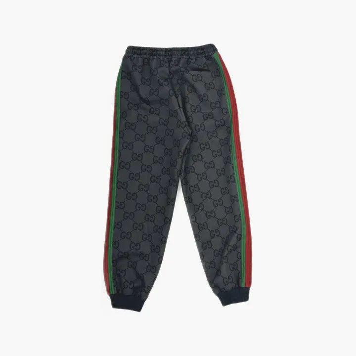 Gucci Gucci Men's Grey Alphabet Print Casual Pants Size US 30 / EU 46 - 3 Thumbnail