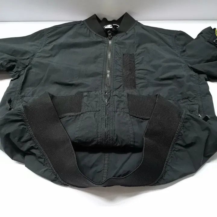 Stone Island Stone Island Black Kids Jacket with Logo Size US M / EU 48-50 / 2 - 10 Thumbnail