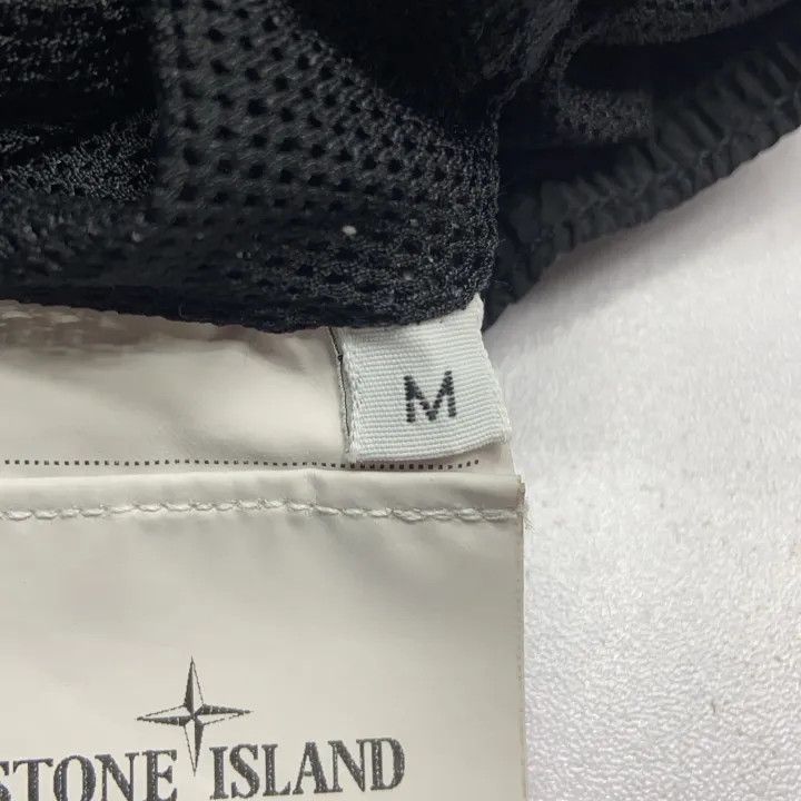 Stone Island Stone Island Black Swim Shorts with Logo Patch Size US 30 / EU 46 - 4 Thumbnail