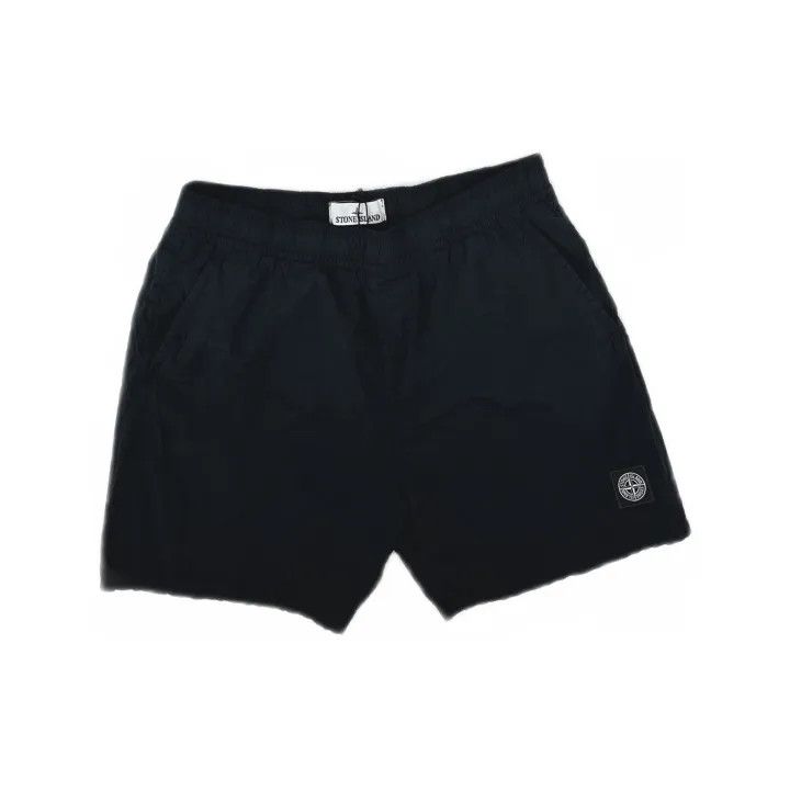 Stone Island Stone Island Black Swim Shorts with Logo Patch Size US 30 / EU 46 - 2 Thumbnail