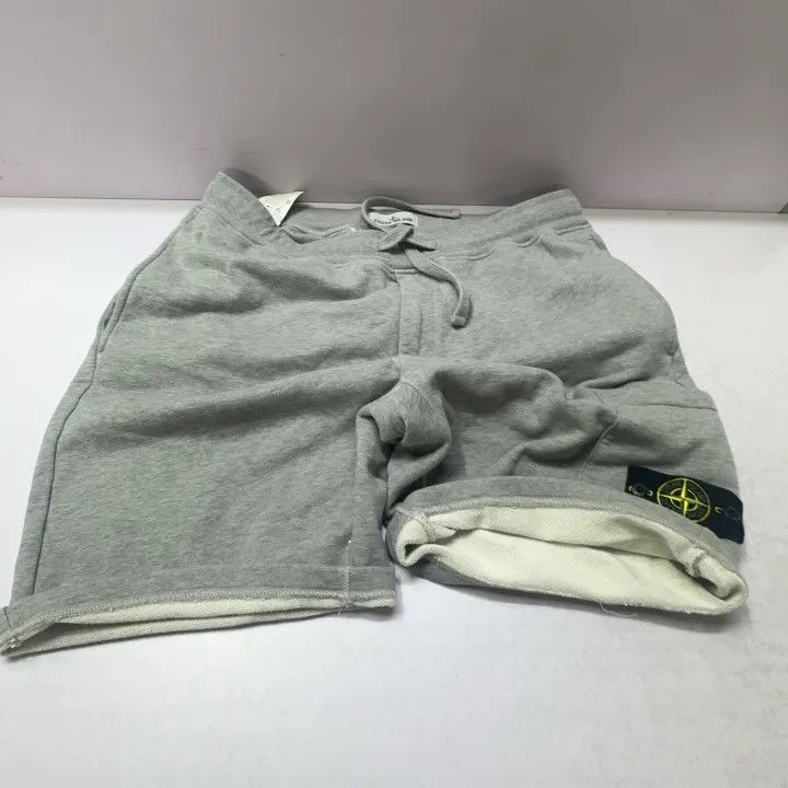 Stone Island Stone Island Gray Drawstring Sports Shorts Size US 36 / EU 52 - 8 Thumbnail