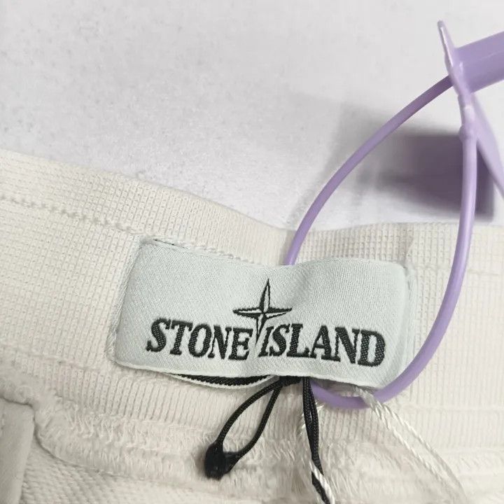 Stone Island Stone Island White Sport Shorts for Men Size US 30 / EU 46 - 4 Thumbnail