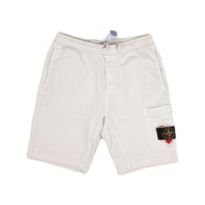 Stone Island Stone Island White Sport Shorts for Men Size US 30 / EU 46 - 2 Thumbnail