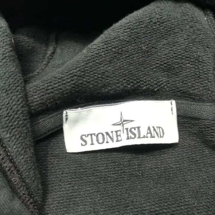 Stone Island Stone Island Classic Black Hooded Sweatshirt Size US XXL / EU 58 / 5 - 4 Thumbnail