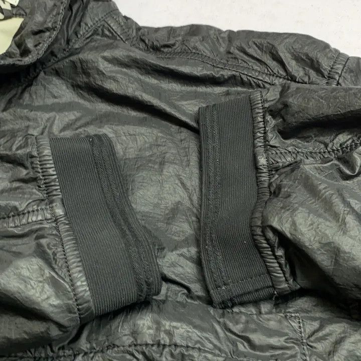 Stone Island Stone Island Black Logo Zip-Up Jacket Size US XXL / EU 58 / 5 - 15 Thumbnail