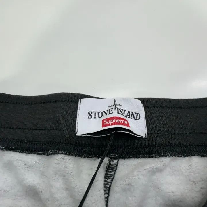 Stone Island Supreme x Stone Island Stripe Sweatpant Size US 32 / EU 48 - 6 Thumbnail